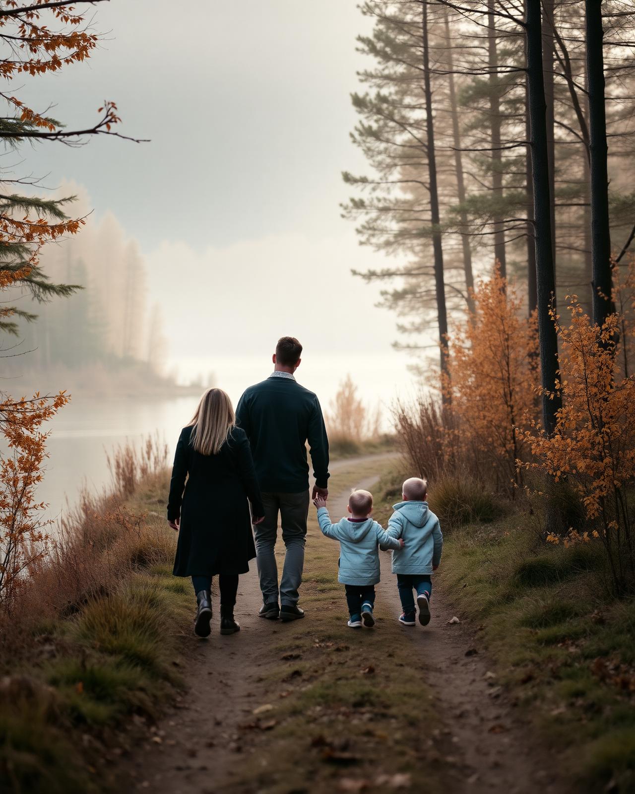 En campingplats närmare staden